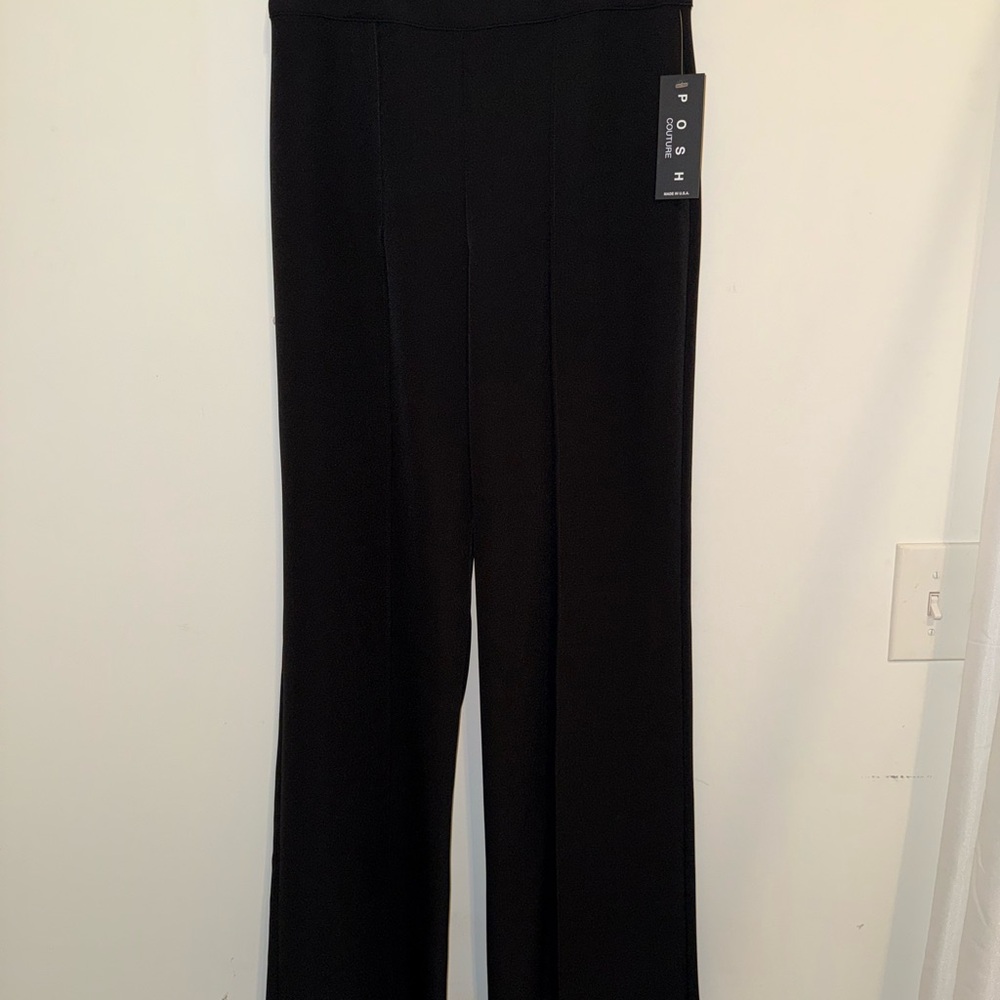 Posh Couture Classic Black Pantsuit
